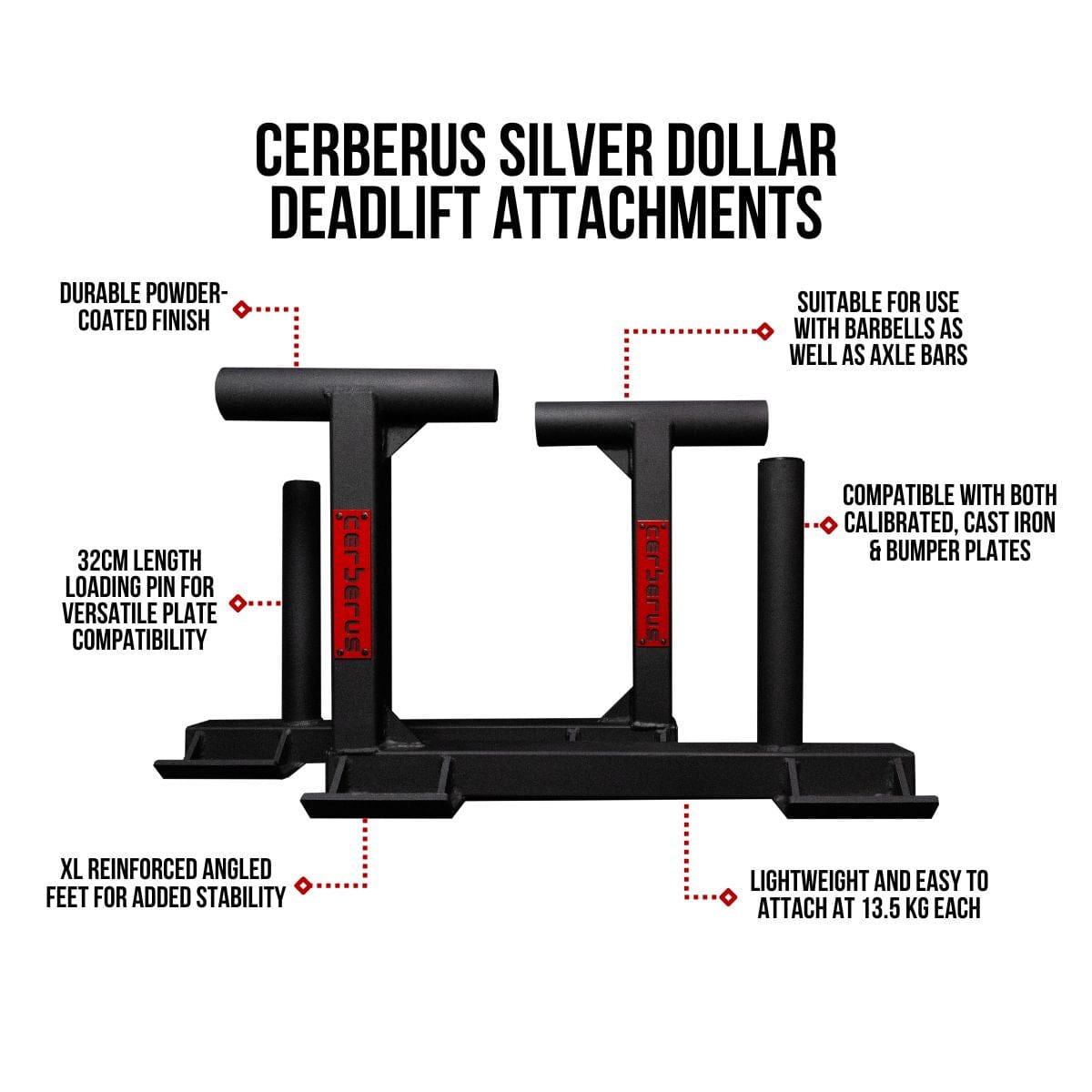 Silver Dollar Deadlift Attachments (USA)