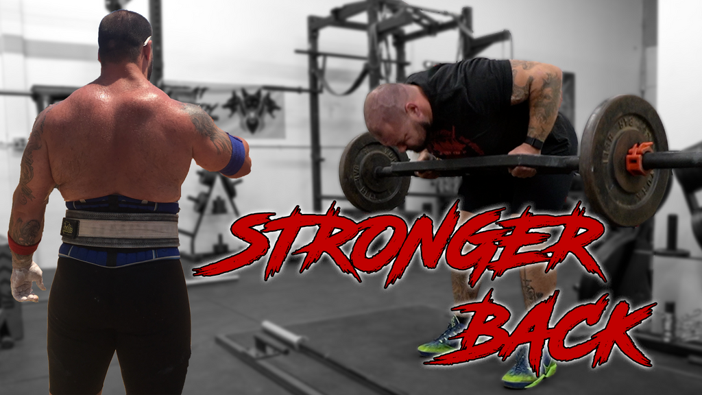 STRONGER BACK - Back Training For Strongman