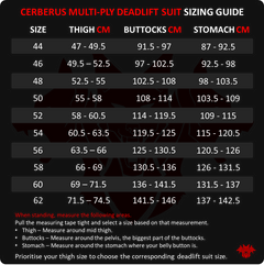 CERBERUS Multi-Ply Deadlift Suit