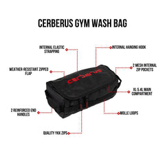 CERBERUS Gym Wash Bag