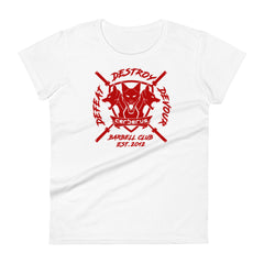 Women's Barbell Club V2 T (Red Logo)