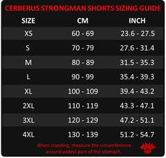 Strongman Shorts V2 Black (2.5mm Neoprene)