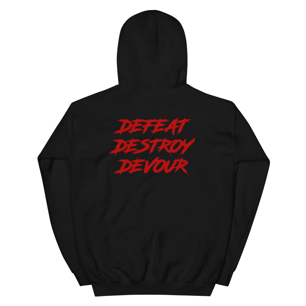 Defeat Destroy Devour Hoodie
